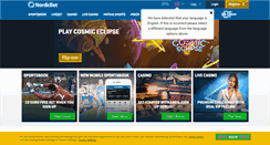 Desktop Screenshot of nordicbet.com